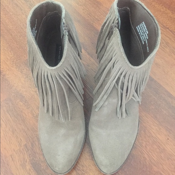 Steven fringed bootie 👢 taupe suede size 8️⃣ - Picture 2 of 4
